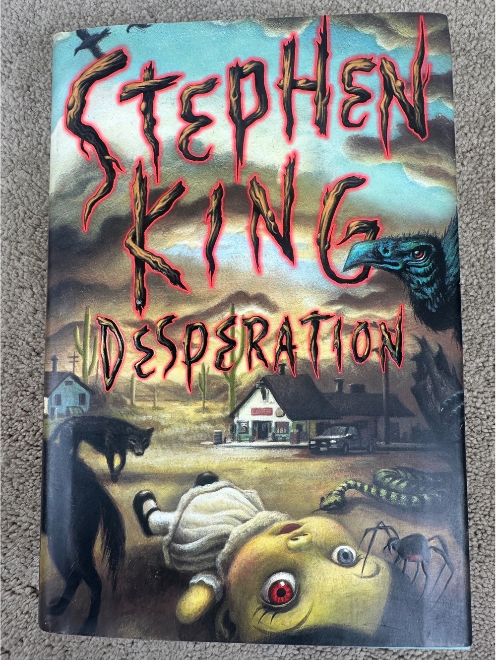 Stephen King Desperation 1996 Viking First Edition First Printing Hardcover & DJ